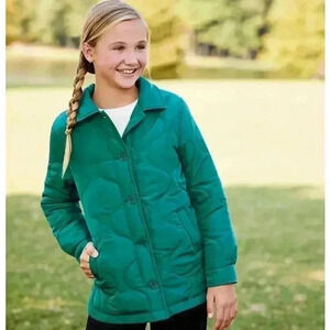 Girls lightweight quilted jacket